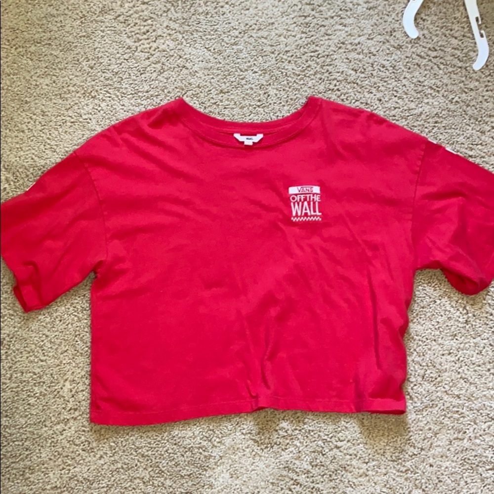 Vans Red Shirt